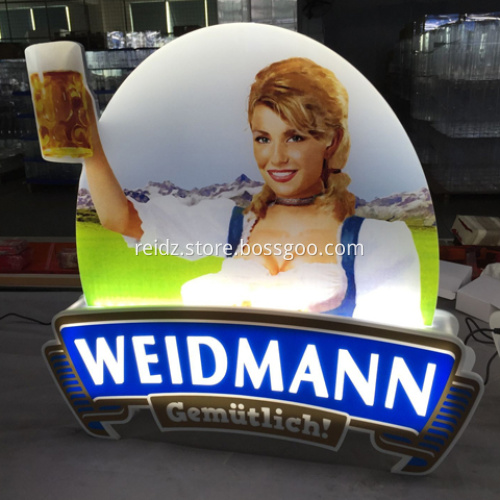 Aluminum signs acrylic sign board making